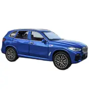 Catzon 1:32 X5 Alloy Car Model with Pull-Back Functionality and Sound Light Effects-Blue