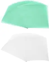 uxcell 60 Sheets Vellum Paper 8.5x11inches, Printable Translucent Paper 100GSM Colored for Invitations Laser Inkjet Printing Card Making Crafting Wedding Tracing, Light Blue/White