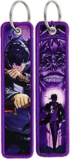 [Pinstant] Solo Leveling Only I Level Up Arise South Korean Web Novel Comic Webtoon Anime Manga Keychain Key Tag Chain Fob Ring
