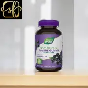 Nature’S Way Sambucus Elderberry Immune Gummies, Daily Immune Support for Kids a