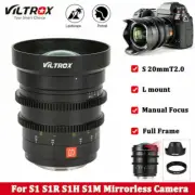 VILTROX 20mm T2.0 Full Frame Cinema Lens for Sony E-Mount A9 A7R III A7m2 Camera