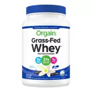 Grass Fed Whey Protein Powder Vanilla Bean 0 1.82 lbs