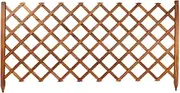 Wood Picket Garden Fence Edging Fencing Garden Yard Border Edging Panels Posts Flower Plants Pool Fences Courtyard Fence Indoor Partition for Dogs (Size : H90XL80CM)