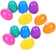 Abaodam 20Pcs Fillable Easter Egg Boxes Color Eggs for Easter Party Favors Candy Storage and Decorations Safe for Reusable Fun