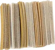 DOITOOL Diy Essential 60 Sheets Sand Paper Kit Assorted Sandpaper Small Grits for Wood Projects