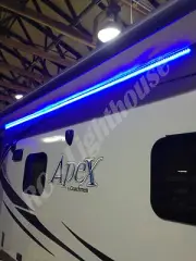 RV LED Camper Awning Boat Light Set w/IR Remote 24 key RGB 12' 3528 Waterproof