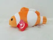Aurora Clown Fish 8 Inch Mini Flopsie Clownfish Plush Stuffed Animal