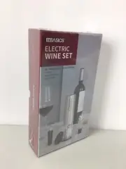 Electric Wine Opener Set Rechargeable Corkscrew New
