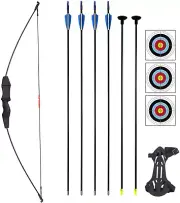 Nisorpa Archery Takedown Bow and Arrow Set for Youth Adult Archery Set Includ...