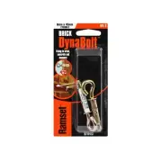 Genuine Ramset Dynabolt Eye Hook Anchors - 8mm x 45mm 60KG Concrete Brick 2 Pack
