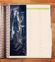 Corpse Bride Short Bookmark for use with an Erin Condren Life Planner