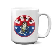 VF-111 Sundowners Tomcat Patch 15 oz Mug