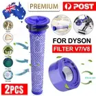 1/2set Mesh Filter For Dyson V7/V8 Animal Absolute Cordless Vacuum Pre Motor Kit