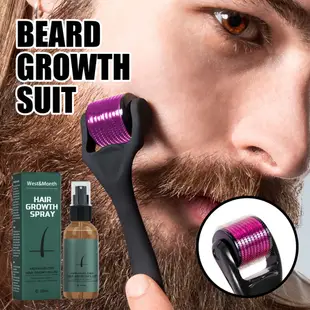 West&Month Beard Spray Set Moisturizing Spray Beard Care Pro