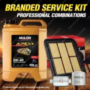 Oil Air Fuel Filter 10L APX5W40 Oil Service Kit for Ford Fpv Gt BF V8 5.4L 05-08