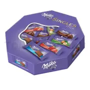MILKA SINGLES Assorted Mix Mini Chocolate Bars Candy Sweets Treats 138g 4.9oz