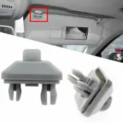 2Pcs Sun Visor Clip Holder Hook Bracket for Audi A3 A4 A5 Q5 A7 B6 B7 B8 S4 S5