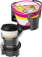 Cup Holder Adapter - 2 in 1 Rotating Drink Holder Expander for Car - Reusable Vehicle Interior Accessory, Automotive Adapter for Trucks