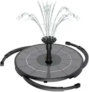 Outdoor Water Feature 2.8W/3.5W Solar Fountain Pump DIY Fountain, Used For Bird Bath Garden Ponds ，outdoor Solar Water Feature Fountains Pond Water Features(3.5W)