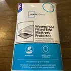 Mainstay Waterproof Fitted EVA Mattress Protector King Size New