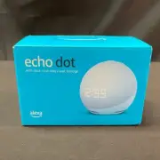 Amazon Echo Dot 5th Generation C4E8S3 Bluetooth Smart Speaker With Clock