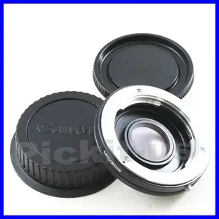電子合焦晶片含矯正鏡片無限遠對焦Minolta MD MC鏡頭轉Canon EOS EF單眼機身轉接環750D 700D
