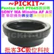 Pentax 645 PT645 LENS TO Sony A AF ALPHA Minolta MA ADAPTER