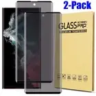 2x For Samsung Galaxy S22 Ultra S22 Plus Privacy Tempered Glass Screen Protector