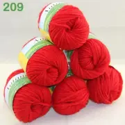 Sale 6BallsX50g Chunky Wool Velvet Rug Shawl Hand Crocheted Knitting Yarn 209