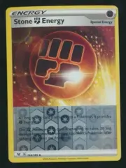 2020 POKEMON VIVID VOLTAGE REVERSE HOLO SPECIAL 164/185 UNPLAYED STONE ENERGY