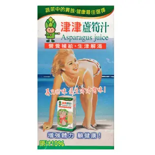 津津 蘆筍汁300ml (6入)