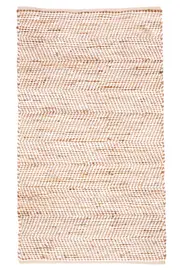 Jute Rug, White and Natural Floor Rug, Modern Natural Fibre Area Rug Ibis White - Solid Color, Plain Rug, Single Tone, Minimal Rug, Uniform Design