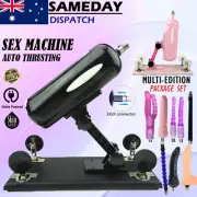 Auto Thrusting Sex Machine Kit Realistic Dildo Vibrator with Attachments Sex Toy