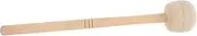 WESIEVYA Felt Drumsticks Gongs White Rubber Mallet Percussion Marching Bass Drum Mallets Steel Tongue Drum Mallet Gong and Drum Drum Sticks Mallet Drum Timpani Mallet Drumming