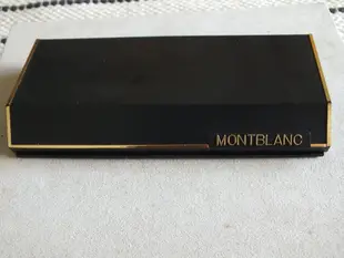 墨水世家~~Montblanc 萬寶龍西德時期舊款18K黑色鋼筆(二手挖寶區)