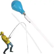 Fishing Cleaning Accessories, Cleaning Tool Anglers, Easy Debris Removal, 7.28inches/0.24inches, Fly Fishing Accessory, Compact Outdoor Gear, Ideal for Bass, Trout