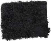 BCOATH 1Pc Warm Pet Plush Mat Soft and Cozy Dog Cat Bed for Autumn Winter Lightweight and Portable for Home Travel and Camping