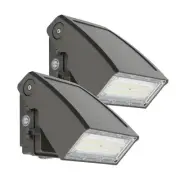 LED Wall Pack Lights with Dusk to Dawn Photocell, 30W Outdoor Security Flood ...