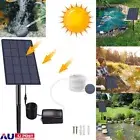 Solar Powered Air Oxygenator Pump Water Aerator for Outdoor Ponds Fish Tank pool