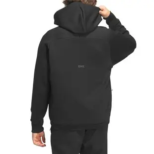 adidas 外套 ZNE COLD.RDY Jacket 男款 黑 灰 連帽外套 拉鍊口袋 保暖 愛迪達 IQ1377