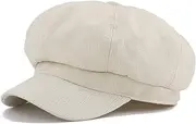 [Gisdanchz] Summer Women Newsboy Cap Simple Styl Lightweight Cabbie Visor Beret Painter Hats