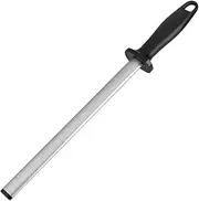 10 Inch Diamond Knife Sharpening Rod Knife Sharpener for Home Kitchen or Restaurant Master Chef Gourmet Blade Honing Rod