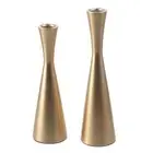 Metal Candle Holders Gold Candle Stand Taper Candlestick Holders Home Decor