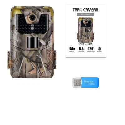 Trail Hunting Camera 36MP 2.7K Night Version Cameras IP65 Photo Trap HC900A 0.3s