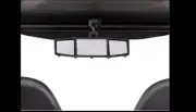 Polaris RZR Turbo S XP Rear View Mirror 3 Panel Center Stays in Place Adjustable