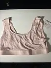 New with Tags Calvin Klein CK One Unlined Bralette Womens Pink 3XL