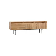 Modern Furniture ZANE Entertainment TV Unit 160cm - Natural Oak
