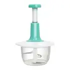 Hand Press Push Food Processor Chopper Chopping Fruits Slicer Vegetable J1K1