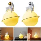 3D Astronaut Moon Lamp Spaceman 3D Moon Lamp for Boys Girls Kids Gaming Room