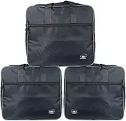 GREAT BIKERS GEAR Pannier Liner Bags (Set of 3) Bags to Fit BMW R1200GS Adventure GSA Aluminium Panniers, Motorcycle Touring Bag | Pannier Bag | Inner Bags (Black)